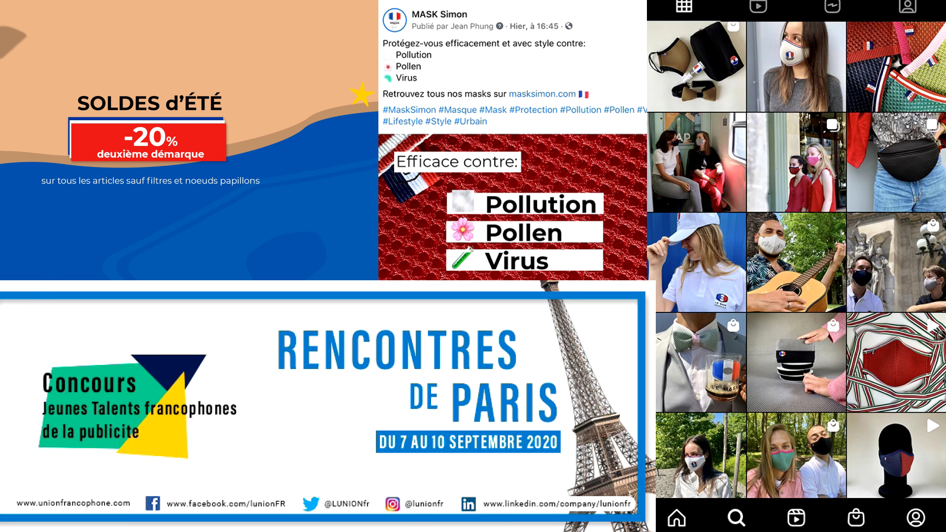 Création de contenus